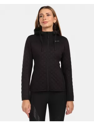 Hanorac de damă din fleece KILPI NEVIA-W ZL0212KI NEGRU