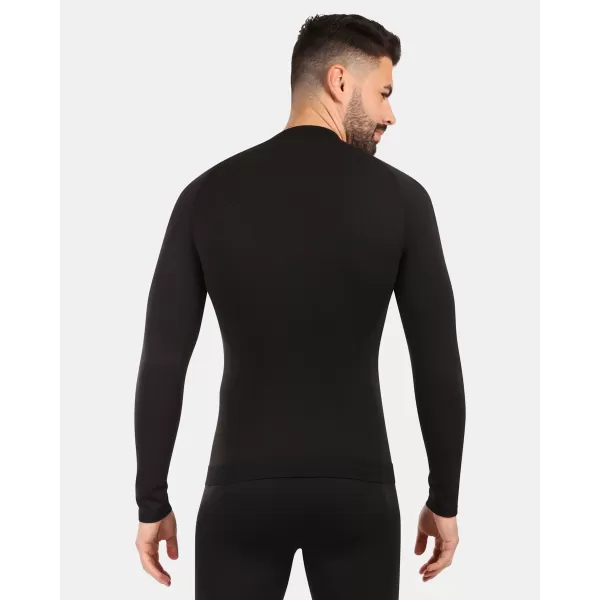  Cămașă termică pentru bărbați KILPI NATHAN-M ZM0503KI NEGRU 