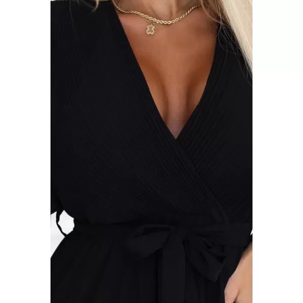  Rochie NUMOCO 545-5 NEGRU 