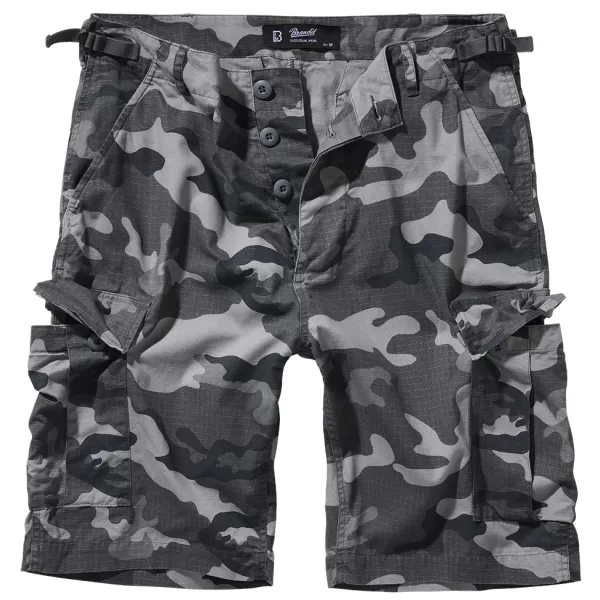  Pantaloni scurți pentru bărbați BRANDIT 2019 CAMO GRI 