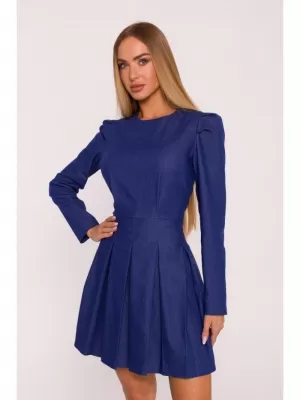 Rochie MOE M884 ALBASTRU