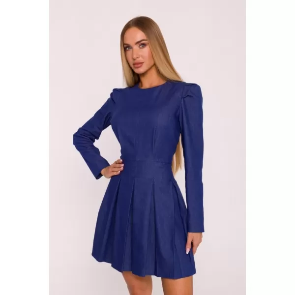  Rochie MOE M884 ALBASTRU 