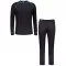 Set termic pentru bărbați ALTISPORT GAIN NEGRU/ALBASTRU