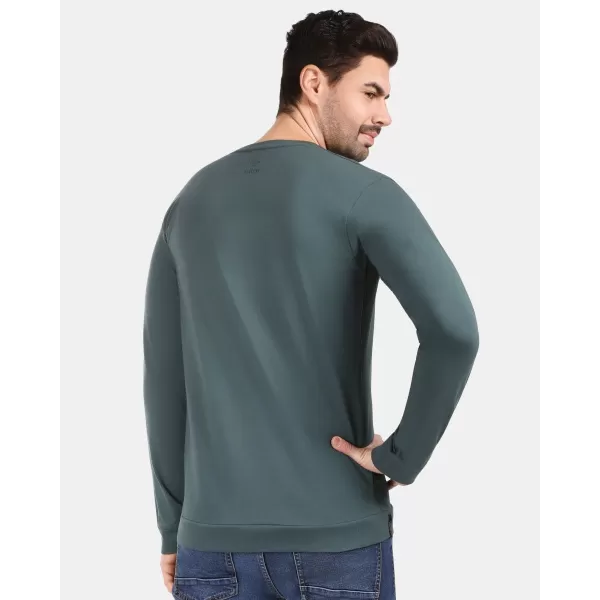  Tricou pentru bărbați KILPI BASE-M ZM0301KI VERDE ÎNCHIS 
