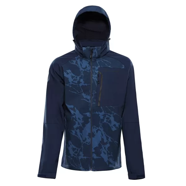  Jacheta pentru bărbați ALPINE PRO HOOR ALBASTRU 