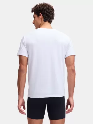 Tricou pentru bărbați UNDER ARMOUR M UA PERF COTTON CREW NECK-2PK 6007621-100 ALB