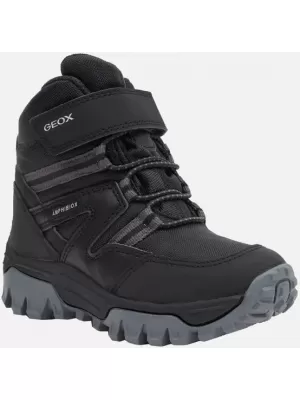 Pantofi băieți GEOX HIMALAYA ABX NEGRU