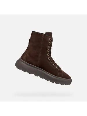 Pantofi de dama GEOX SPHERICA EC4.1 G009293 MARO ÎNCHIS