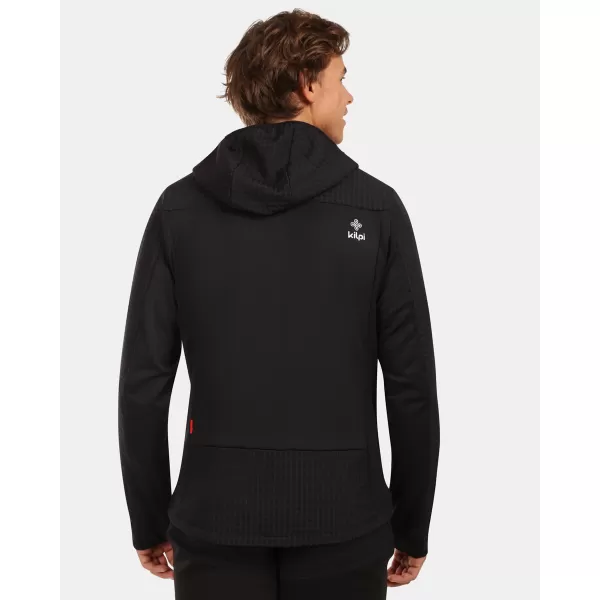  Hanorac pentru bărbați din fleece KILPI FRENI-M ZM0203KI NEGRU 