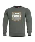 Hanorac PENTAGON HAWK SWEATER K09019-TP06 VERDE CAMO