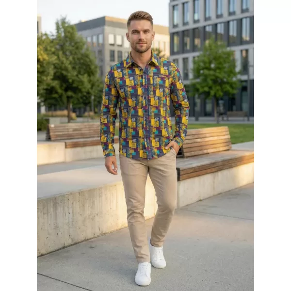  Cămașă pentru bărbați ALTISPORT GREEN MUŞTAR 