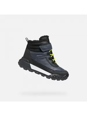 Botine pentru baieti GEOX TREKKYUP ABX J46MBE0MEMSC0749 ALBASTRU ÎNCHIS