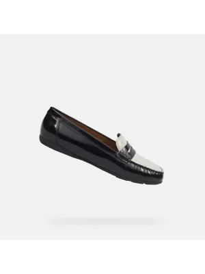 Mocasini de dama GEOX ANNYTAH MOC G000633 NEGRU