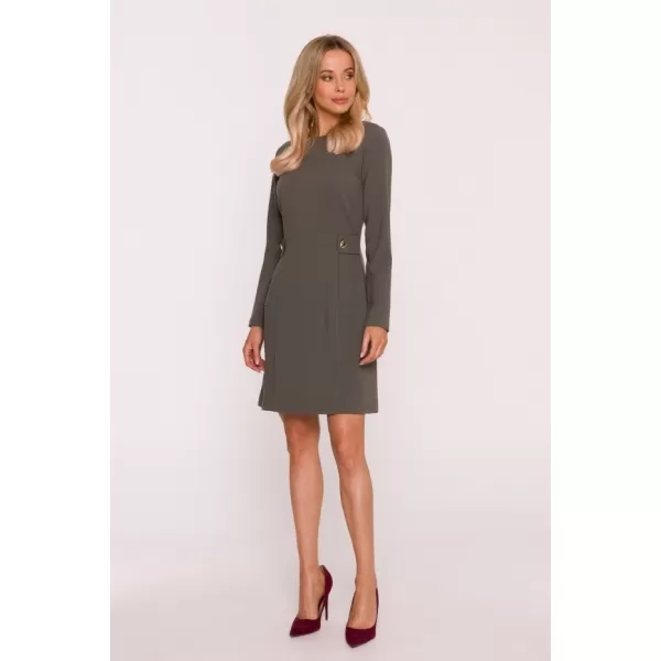  Rochie STYLOVE S419 KAKI 