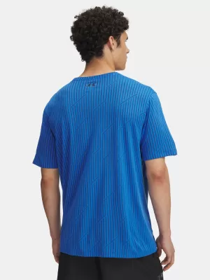 Tricou pentru bărbați UNDER ARMOUR UA TECH VENT JACQUARD ALBASTRU