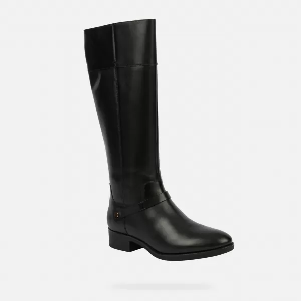  Cizme de dama GEOX FELICITY G009619 NEGRU 