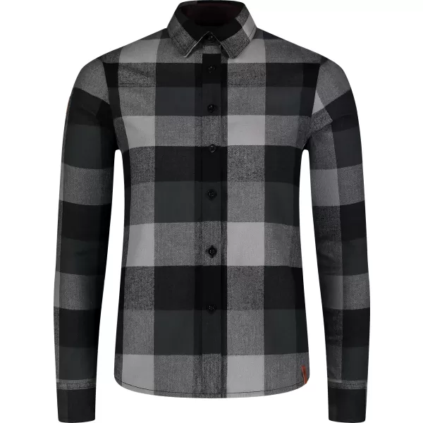  Cămașă de flanel pentru femei NORDBLANC HALCYON NBSSL8244 NEGRU 