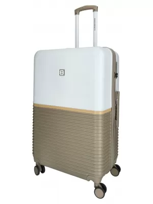 Valiză ENRICO BENETTI PRINCETOWN L TAUPE/IVORY