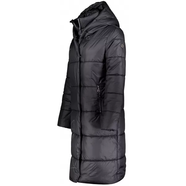  Palton de damă KIXMI VENECIA NEGRU/ALB 