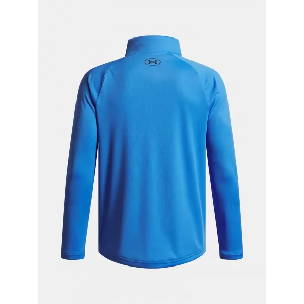  Tricou băieți UNDER ARMOUR UA TECH 2.0 1/2 ZIP 1363286-402 ALBASTRU 