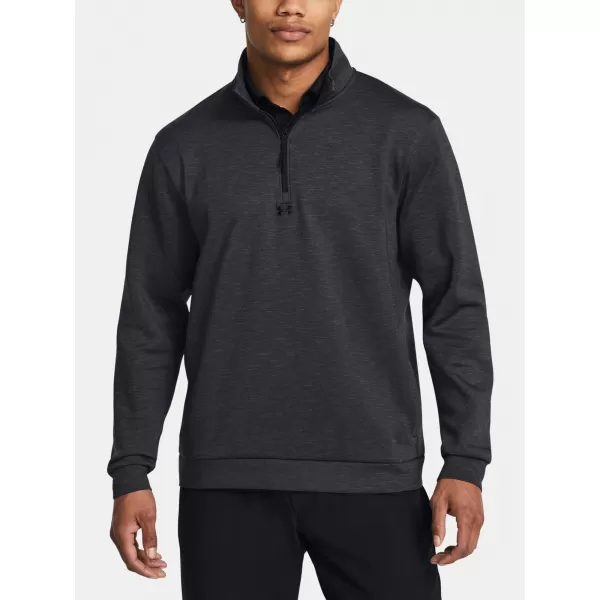  Hanorac pentru bărbați UNDER ARMOUR UA DRIVE MIDLAYER PULLOVER NEGRU 