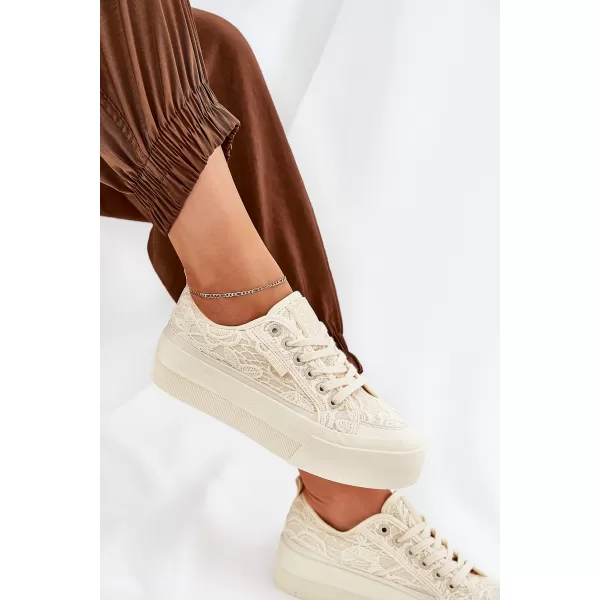  Pantofi BIG STAR de damă RR274630 BEI Pantofi Big Star 