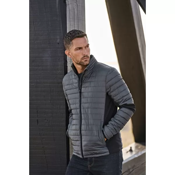  Jachetă pentru bărbați TEE JAYS | TJ 9626 NEGRU/NEGRU 