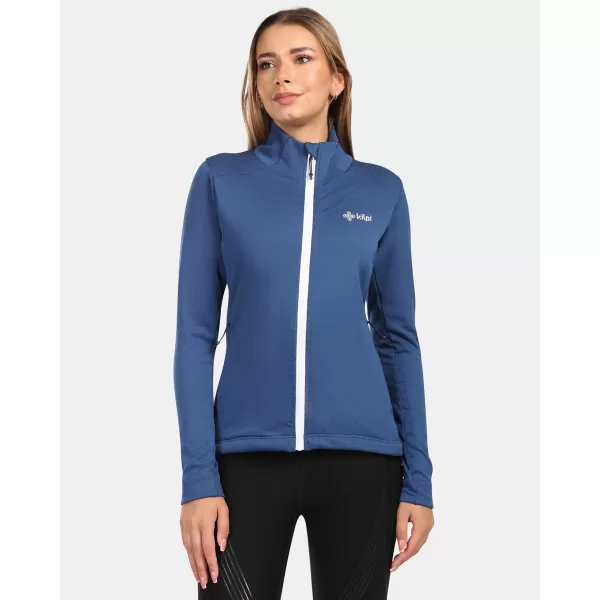  Hanorac de damă din fleece KILPI SIREN-W ZL0205KI ALBASTRU ÎNCHIS 