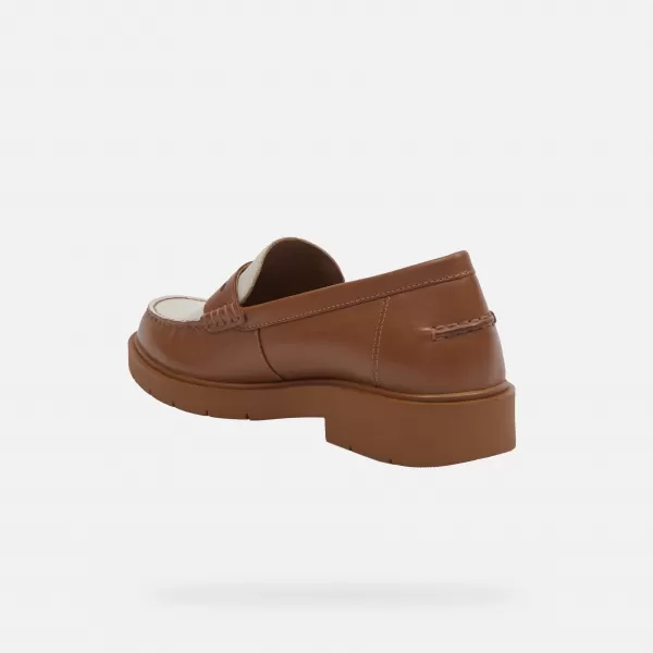  Mocasini de dama GEOX SPHERICA EC1 MARO 