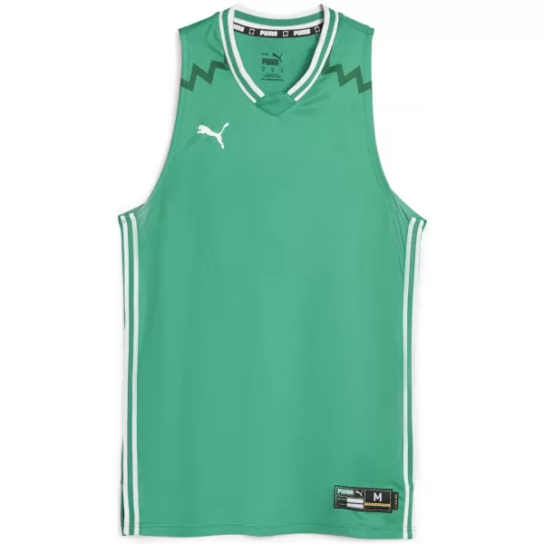  Jersey pentru bărbați PUMA HOOPS TEAM GAME JERSEY 67662806 PEPPER VERDE 