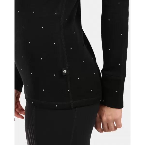  Tricou termic de damă KILPI JANNU-W ZL0501KI NEGRU 