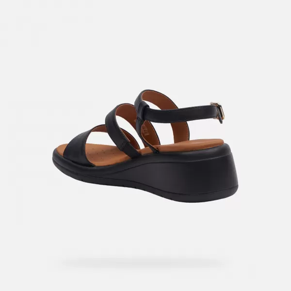  Sandale de dama GEOX MELICONIA G000972 NEGRU 