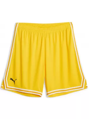 Pantaloni scurţi PUMA HOOPS TEAM GAME SHORT 67662905 CYBER ​​GALBEN