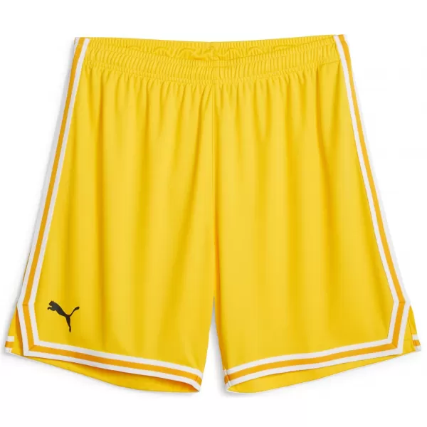  Pantaloni scurţi PUMA HOOPS TEAM GAME SHORT 67662905 CYBER ​​GALBEN 