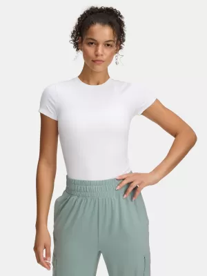 Tricou pentru femei UNDER ARMOUR MERIDIAN CORE SS 6000341-100 ALB