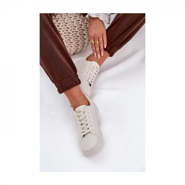  Adidasi de dama BIG STAR NN274578 BEJ Pantofi Big Star 
