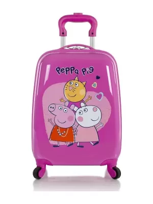 Valiză HEYS Kids Peppa Pig 4w ROZ