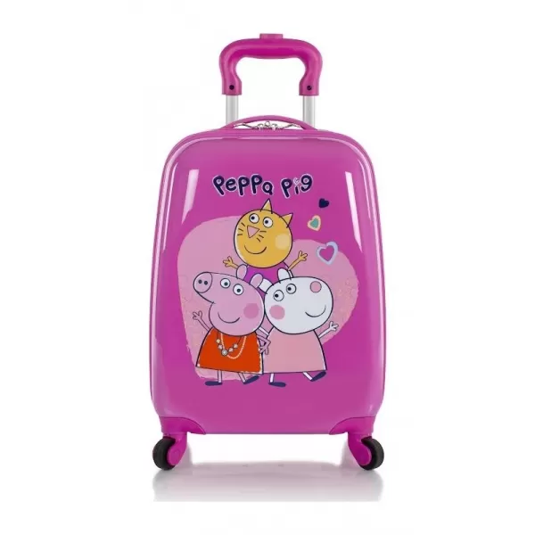  Valiză HEYS Kids Peppa Pig 4w ROZ 