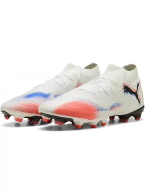 Pantofi pentru bărbați PUMA FUTURE 8 PRO FG/AG 10858801 WHITE/ ALB/PUMA NEGRU/ROȘU STRĂLUCITOR