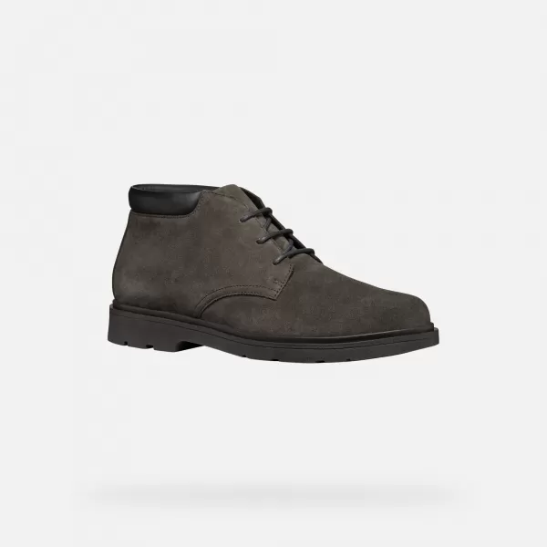  Pantofi pentru bărbați GEOX SPHERICA EC1 G006529 GRI ÎNCHIS 
