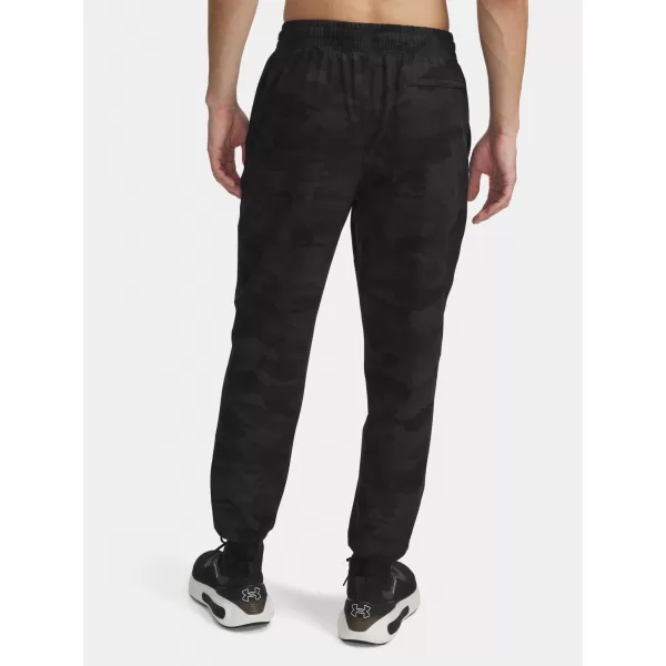  Pantaloni de trening pentru bărbați UNDER ARMOUR UA UNSTOPPABLE WOVEN JOGGER 1388823-005 NEGRU 