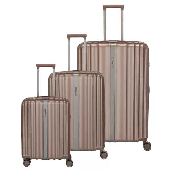  Valiză TRAVELITE PAROS 4W S,M,L CAPPUCCINO 