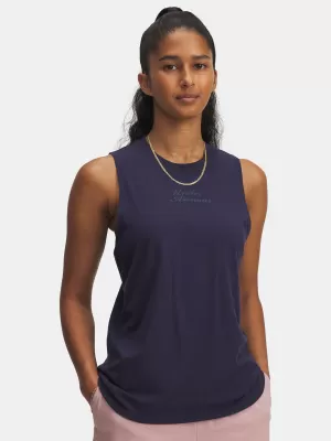 Maieu de damă UNDER ARMOUR UA VARSITY TANK 6005631-410 ALBASTRU