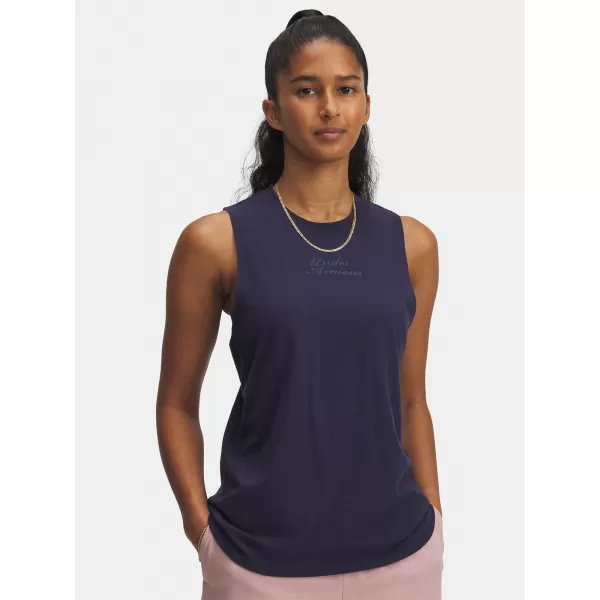  Maieu de damă UNDER ARMOUR UA VARSITY TANK 6005631-410 ALBASTRU 