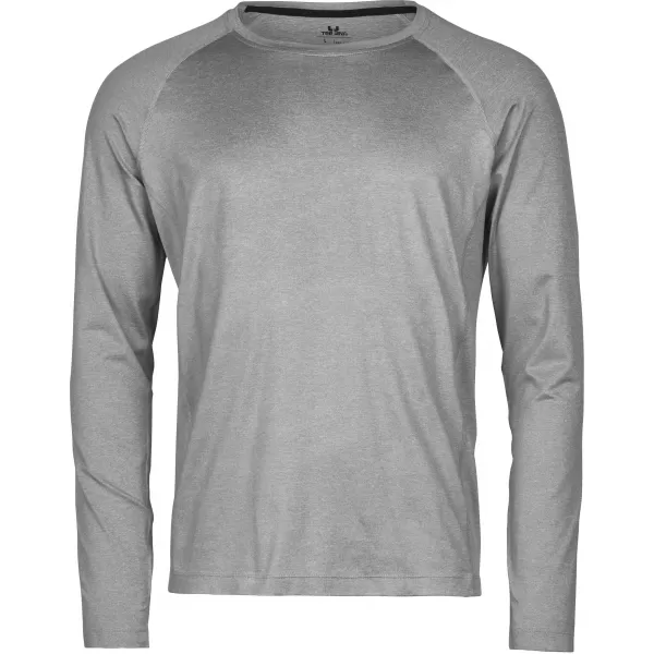  Tricou pentru bărbați TEE JAYS | TJ 7022 MELANGE GRI 
