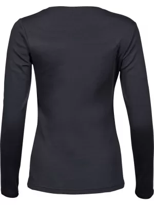 Tricou de dama TEE JAYS | TJ 590 GRI ÎNCHIS