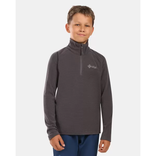  Hanorac fleece pentru copii KILPI ALMERI-J ZJ0204KI GRI ÎNCHIS 