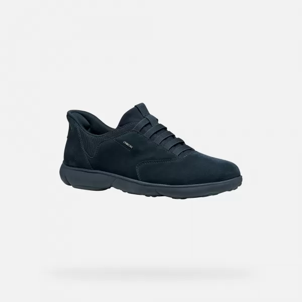  Adidași pentru bărbați GEOX NEBULA 2.0 PLUS G011505 ALBASTRU ÎNCHIS 