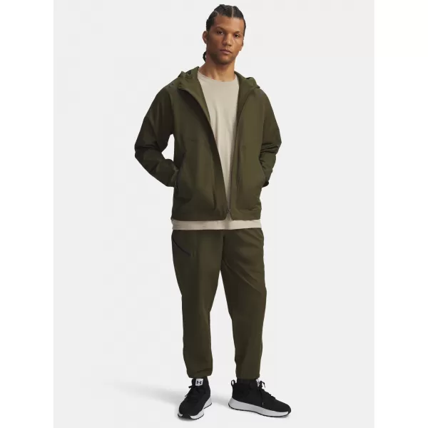  Pantaloni de trening pentru bărbați UNDER ARMOUR UA UNSTOPPABLE WOVEN JOGGER 1388823-308 VERDE 