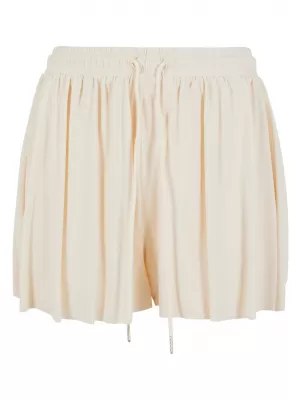 Pantaloni scurți pentru doamne URBAN CLASSICS TB7487 NISIP ALB